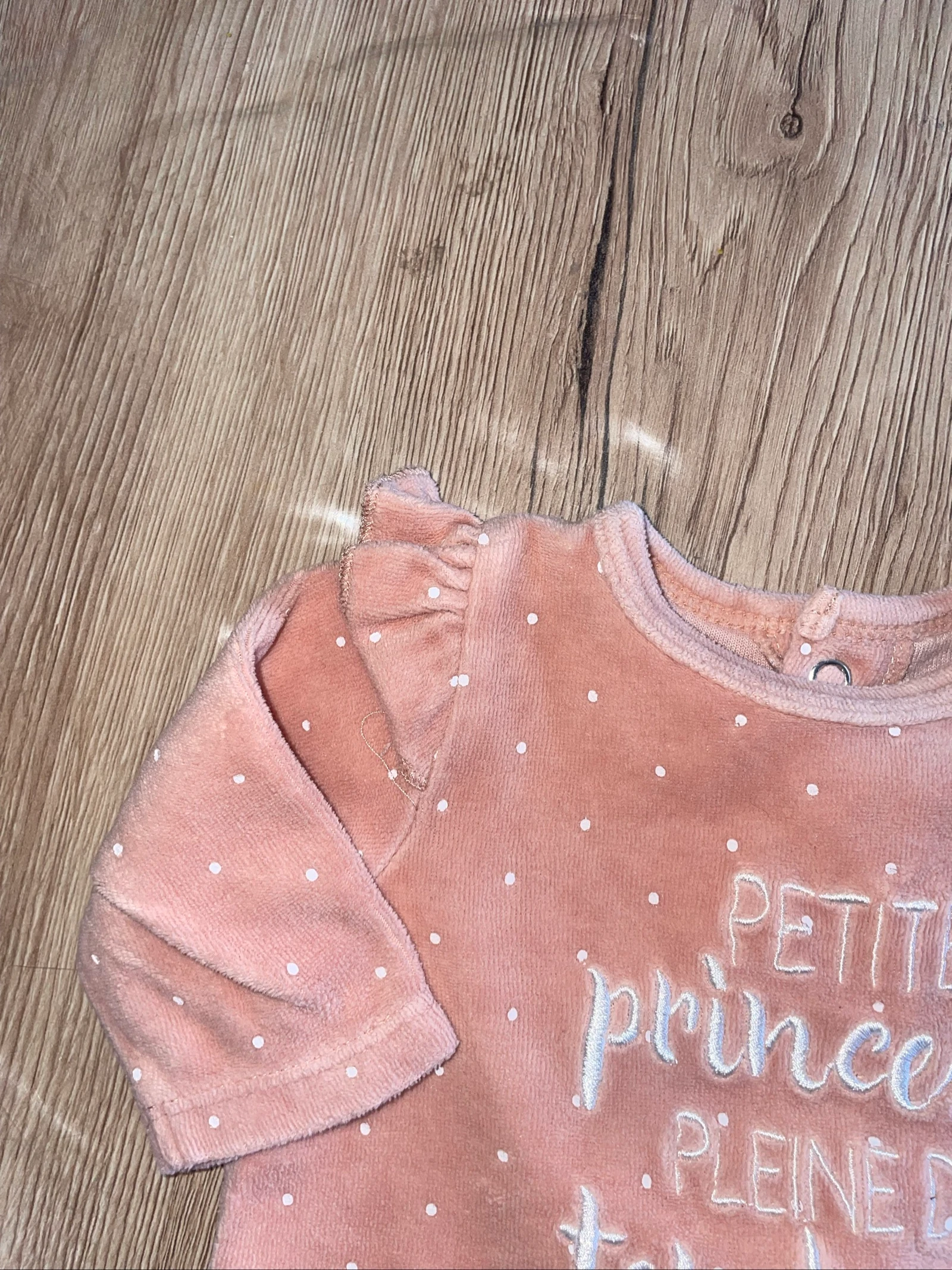 Velvet pajamas 1 month Gemo – photo 3